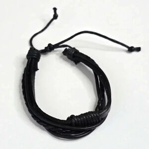 Forever 21 Black Adjustable Bracelet Fashion‎ Jewelry NWT